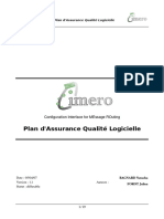 Plan Assurance Qualite Logicielle