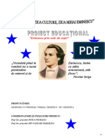 2022 Proiect Eminescu