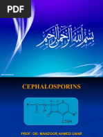 Generations of Cephalosporins With Mnemonics | PDF