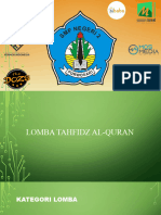 Sosialisasi Lomba Tahfidz