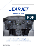 LEARJET 4045 Epub PILOT STUDY