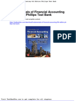 Dwnload Full Fundamentals of Financial Accounting 6th Edition Phillips Test Bank PDF