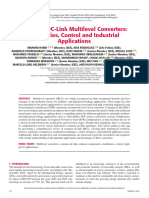 Common DC-Link Multilevel Converters Topologies Control and Industrial Applications