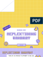 Replektibong Sanaysay - PPT 10-Piling Larang