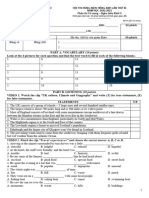 Paper Grade 9 (22-23) - Ban in