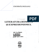 Ovid S. Crohmalniceanu - Literatura Romana Si Expresionismul