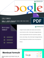 Modul 4.1 - Google Forms