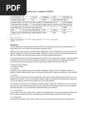 Step by Step Procedure for IDOC Creation