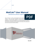MC User Manual 2019