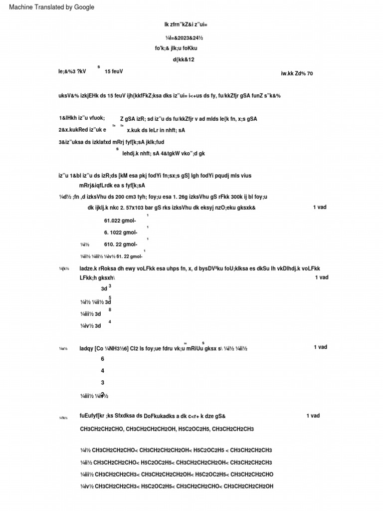 152-Chemistry 2 | PDF | Science & Mathematics