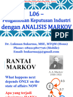 L06 - Pengambilan Keputusan Industri Dengan ANALISIS MARKOV