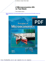 Dwnload Full Principles of Microeconomics 9th Edition Sayre Test Bank PDF