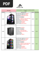 Lista de Case Diciembre 2023