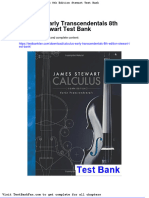 Dwnload Full Calculus Early Transcendentals 8th Edition Stewart Test Bank PDF