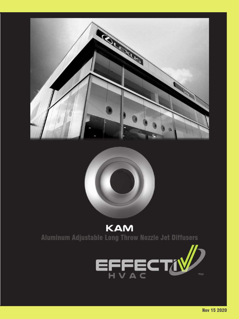 Aluminum Adjustable Long Throw Nozzle Jet Diffusers: Architecture ...