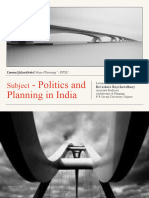 Lecture1 - Politics and Planning in India