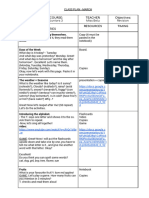 Monthly Plan - MARCH