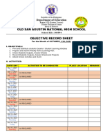 Ors Month of October 2021 Amascual