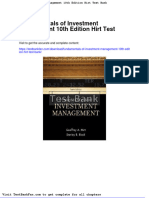 Dwnload Full Fundamentals of Investment Management 10th Edition Hirt Test Bank PDF