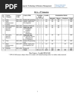 BCA-5th Sem Syllabus