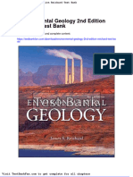 Dwnload Full Environmental Geology 2nd Edition Reichard Test Bank PDF
