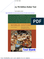 Dwnload Full World History 7th Edition Duiker Test Bank PDF