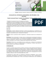 Avaliação Da Atividade Antitumoral Do Ipê-Roxo - Uma Revisão