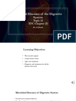 Biology 3053 Topic 12 Microbial Diseases of The Digestive System