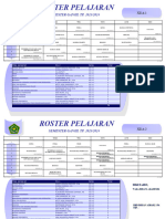 Roster Kelas