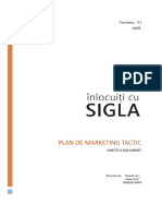 Plan de Marketing Tactic Pentru Firme