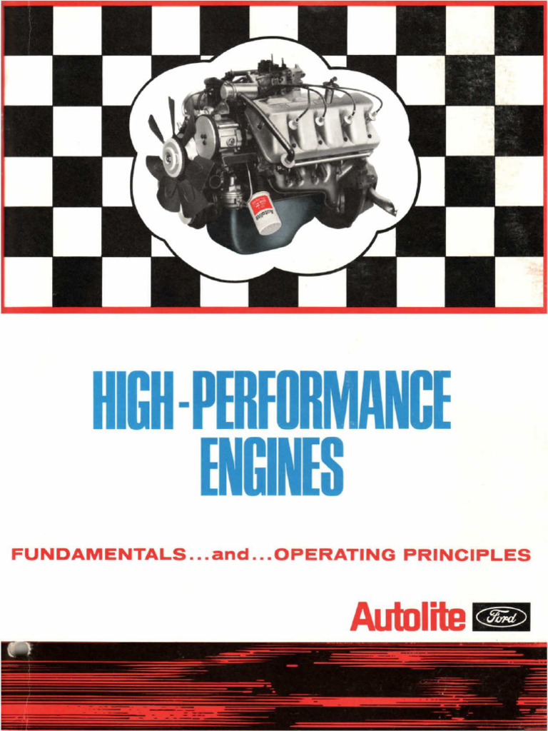 High-Performance Engines (1969) | PDF