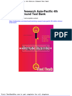 Dwnload Full Marketing Research Asia Pacific 4th Edition Zikmund Test Bank PDF