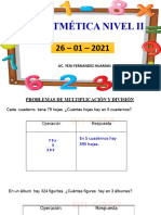 Problemas de Multiplicacion y Division