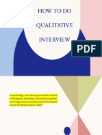 How To Do Qualitative Research Interview Nov 23, 2022