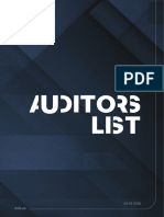 DAFZ Auditors List - 24 03 22