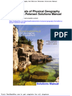 Dwnload Full Fundamentals of Physical Geography 2nd Edition Petersen Solutions Manual PDF