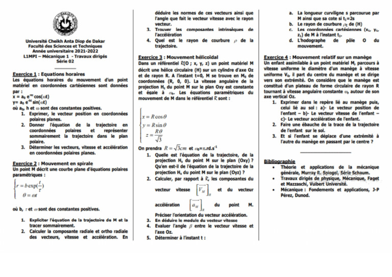 TD 02 2021 2022 | PDF