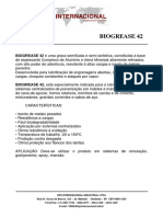 Ficha Técnica - Biogrease 42 - 2019