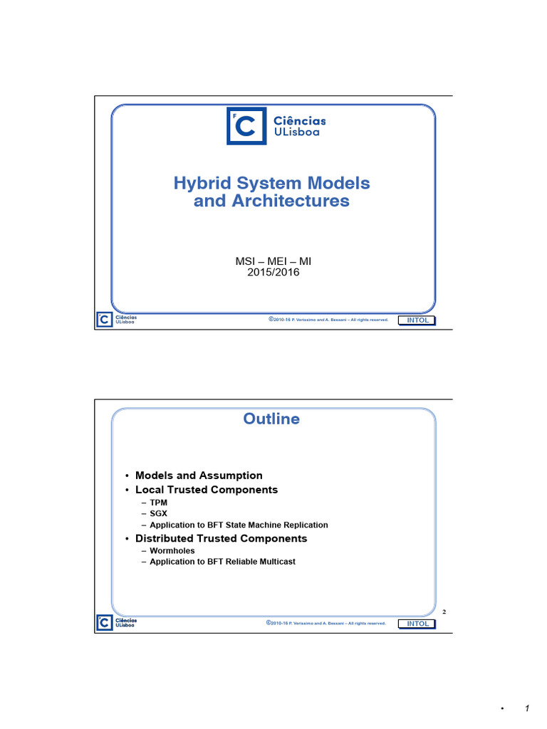 Intol 10 Hybridmodels | PDF | Trusted Computing | Information Technology