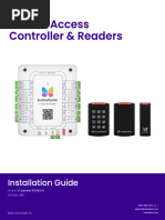 Butterflymx Cloud Controller and Access Reader Installation Guide