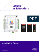 Butterflymx Cloud Controller and Access Reader Installation Guide