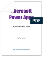 Microsoft Power Apps: A Getting Started Guide