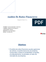 Analisis de Ratios Empresa Gasco Pro.