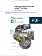 Dwnload Full Programmable Logic Controllers 4th Edition Petruzella Test Bank PDF