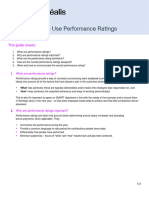 How To Use Performance Ratings en