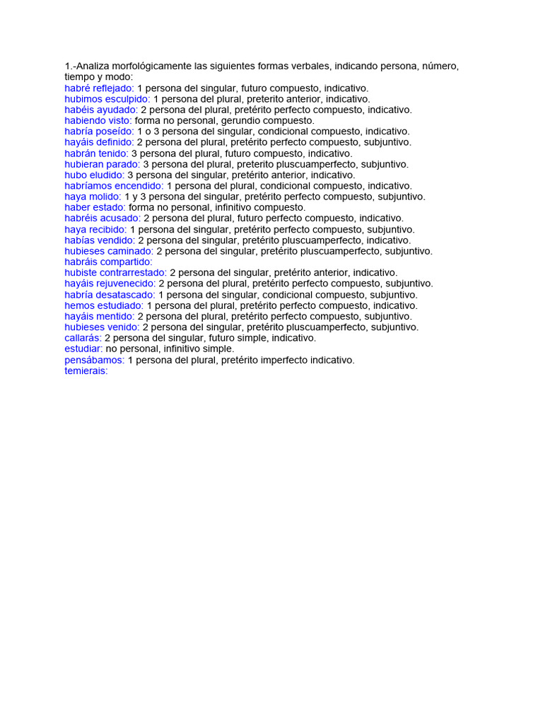 Copia de Verbos | PDF