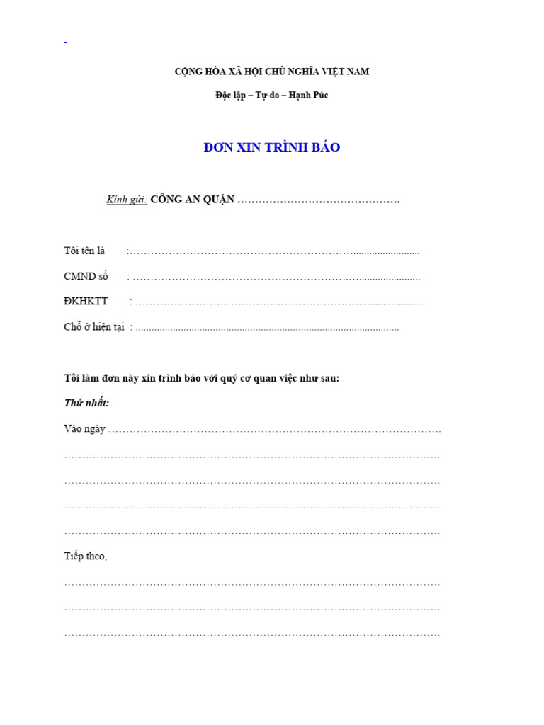 Mau don trinh bao cong an1 pdf