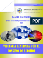 Violencia Generada Por El Consumo de Alcohol