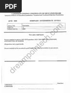 O Level Econs 2 June 2020