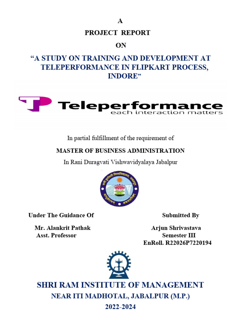 Training & Development at Teleperformance | PDF | Business | Cognition